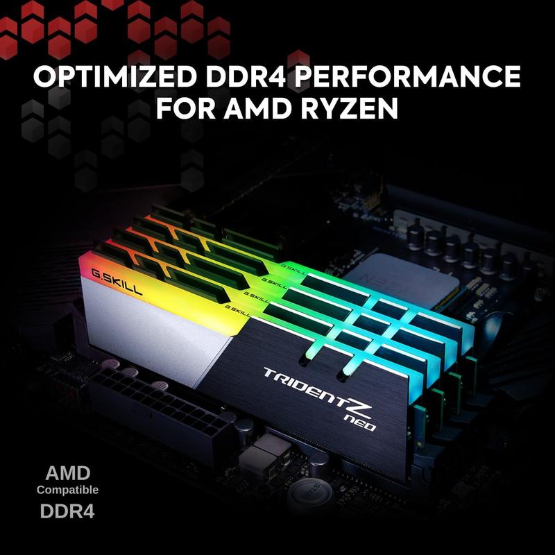 メモリー G.SKILL TridentZ NEO DDR4 3600 32GB Magazine Luiza | Pra você é Magalu!